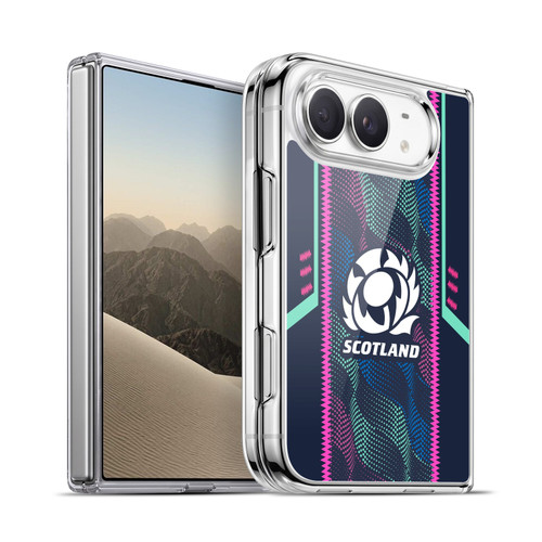 Scotland Rugby 2023/24 Crest Kit Wave Training Soft Gel Case for Apple iPhone Duo