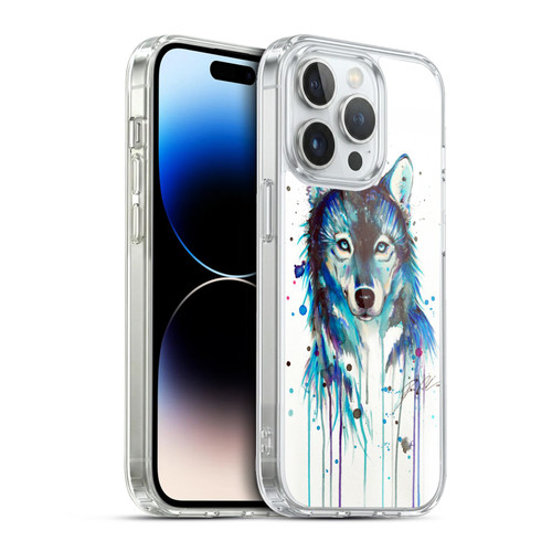 Pixie Cold Animals Ice Wolf Soft Gel Case for Apple iPhone 13 Pro & MagSafe