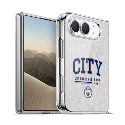 Manchester City Man City FC Graphics City Established 1894 Soft Gel Case for Apple iPhone Duo