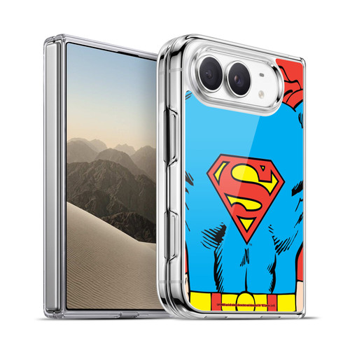 Superman DC Comics Logos Classic Costume Soft Gel Case for Apple iPhone Duo