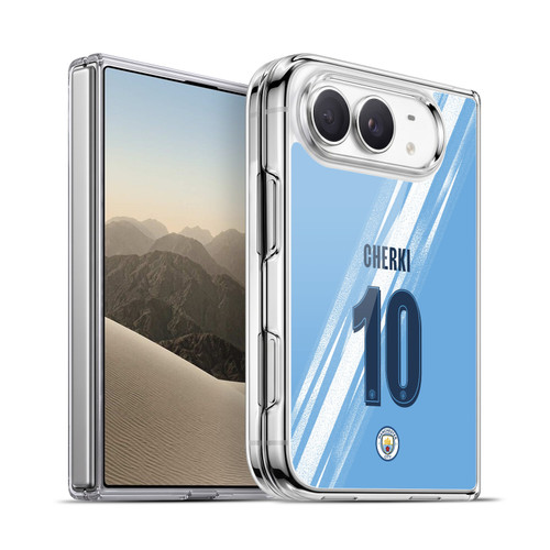 Manchester City Man City FC 2025/26 Players Home Kit 1st Group Rayan Cherki Soft Gel Case for Apple iPhone Duo