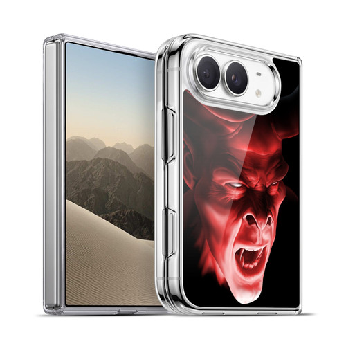 Tom Wood Horror Shadow Demon Soft Gel Case for Apple iPhone Duo