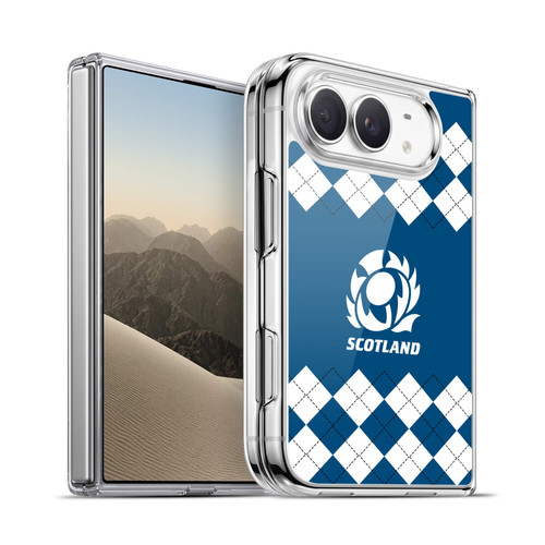 Scotland Rugby Logo 2 Argyle Soft Gel Case for Apple iPhone Duo