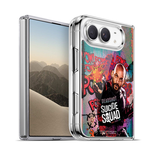 Suicide Squad 2016 Graphics Deadshot Poster Soft Gel Case for Apple iPhone Duo