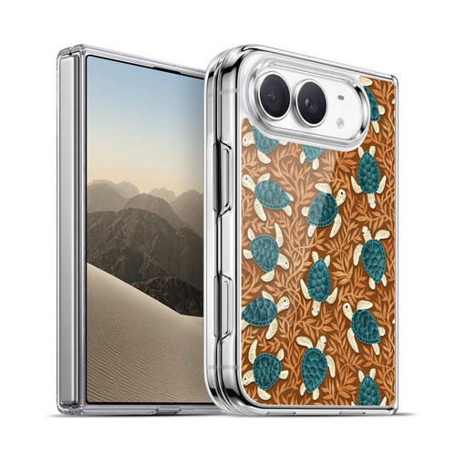 Micklyn Le Feuvre Flora And Fauna Tiny Turtle Treasures Soft Gel Case for Apple iPhone Duo