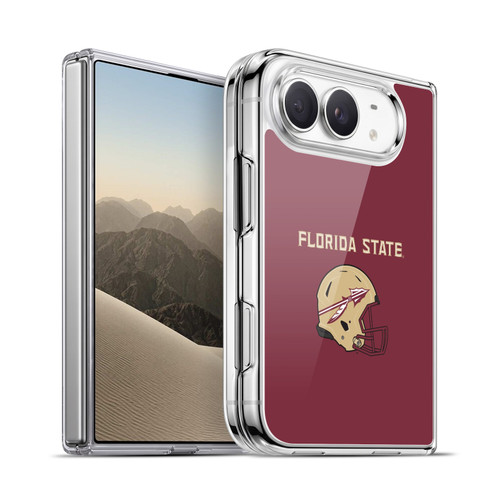 Florida State University FSU Florida State University Helmet Logotype Soft Gel Case for Apple iPhone Duo