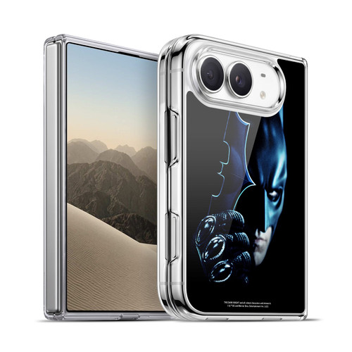 The Dark Knight Key Art Batman Batarang Soft Gel Case for Apple iPhone Duo