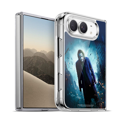 The Dark Knight Key Art Joker Poster Soft Gel Case for Apple iPhone Duo