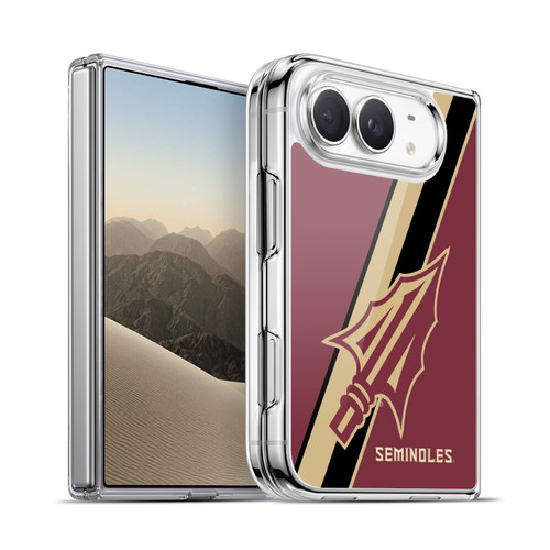 Florida State University FSU Florida State University Stripes Soft Gel Case for Apple iPhone Duo