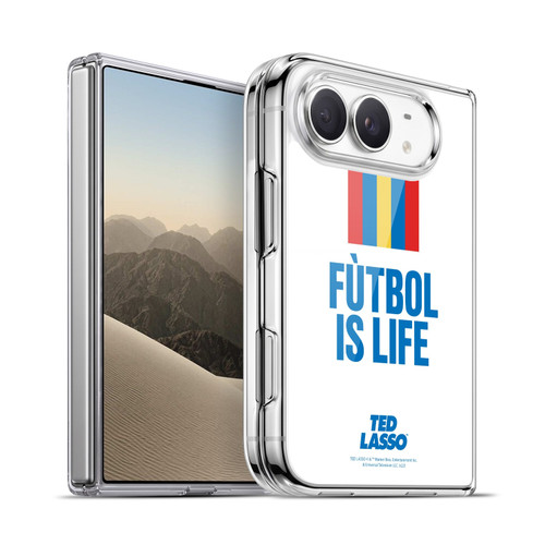 Ted Lasso Season 1 Graphics Futbol Is Life Soft Gel Case for Apple iPhone Duo