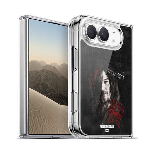 AMC The Walking Dead Daryl Dixon Iconic Grafitti Soft Gel Case for Apple iPhone Duo