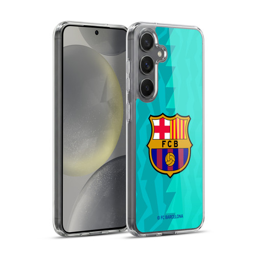 FC Barcelona 2026/27 Crest Kit Third Soft Gel Case for Samsung Galaxy S24+ 5G & MagSafe