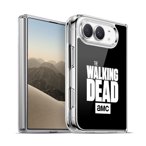 AMC The Walking Dead Logo Black Soft Gel Case for Apple iPhone Duo
