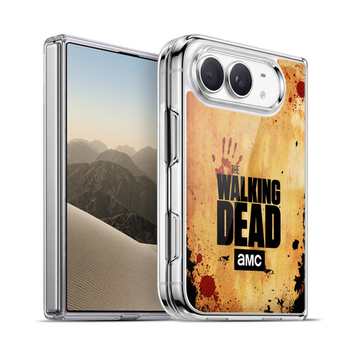 AMC The Walking Dead Logo Stacked Soft Gel Case for Apple iPhone Duo