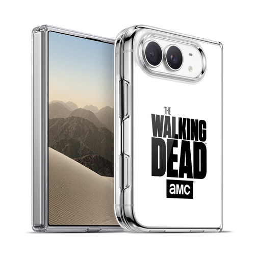 AMC The Walking Dead Logo White Soft Gel Case for Apple iPhone Duo