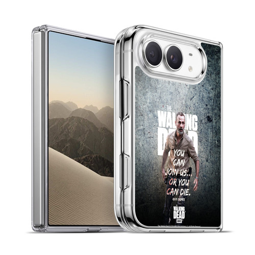 AMC The Walking Dead Rick Grimes Legacy Join Us Soft Gel Case for Apple iPhone Duo