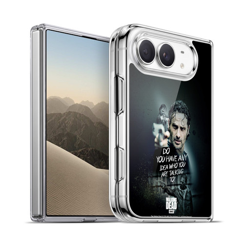 AMC The Walking Dead Rick Grimes Legacy Question Soft Gel Case for Apple iPhone Duo