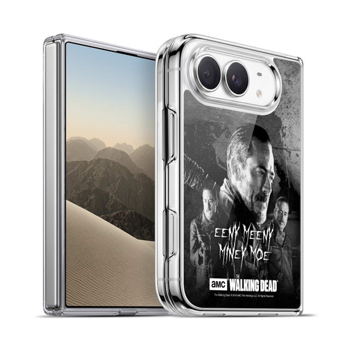 AMC The Walking Dead Negan Eeny Miney BW Soft Gel Case for Apple iPhone Duo
