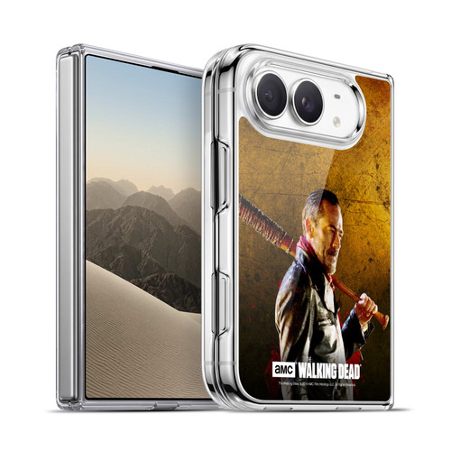 AMC The Walking Dead Negan Lucille 1 Soft Gel Case for Apple iPhone Duo
