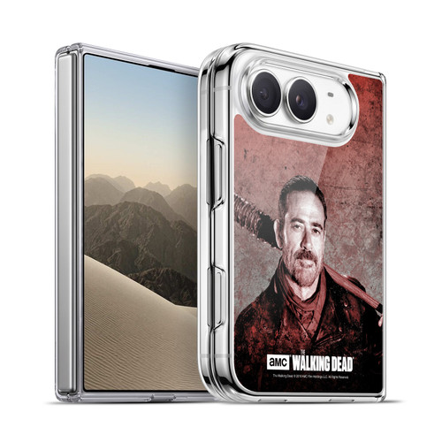 AMC The Walking Dead Negan Lucille 2 Soft Gel Case for Apple iPhone Duo