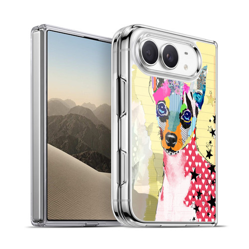 Michel Keck Dogs 3 Mini Pinscher Soft Gel Case for Apple iPhone Duo