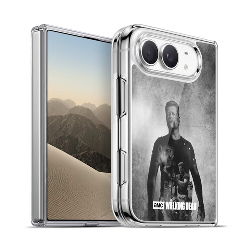 AMC The Walking Dead Double Exposure Abraham Soft Gel Case for Apple iPhone Duo