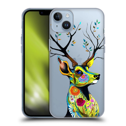 Pixie Cold Animals King Of The Forest Soft Gel Case for Apple iPhone 14 Plus