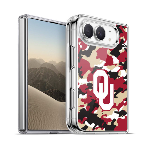 University of Oklahoma OU The University Of Oklahoma Art Camou Soft Gel Case for Apple iPhone Duo