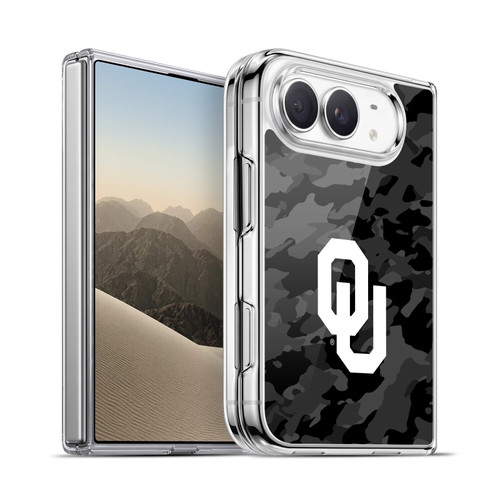 University of Oklahoma OU The University Of Oklahoma Art Camou Mono Soft Gel Case for Apple iPhone Duo