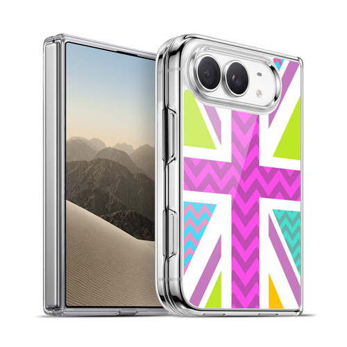 Head Case Designs Union Jack Collection Party Zigzag Soft Gel Case for Apple iPhone Duo