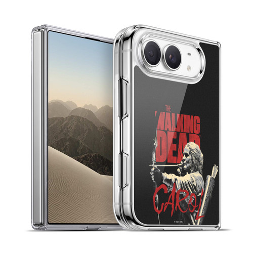 AMC The Walking Dead Season 10 Character Portraits Carol Soft Gel Case for Apple iPhone Duo