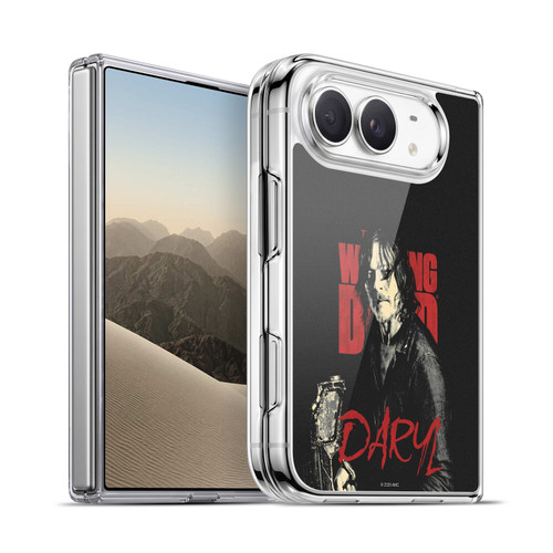 AMC The Walking Dead Season 10 Character Portraits Daryl Soft Gel Case for Apple iPhone Duo