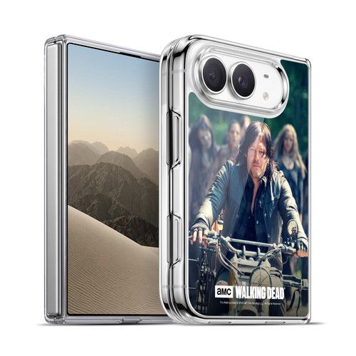 AMC The Walking Dead Daryl Dixon Bike Ride Soft Gel Case for Apple iPhone Duo