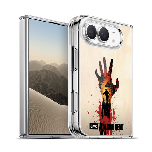 AMC The Walking Dead Silhouettes Walker Hand Soft Gel Case for Apple iPhone Duo