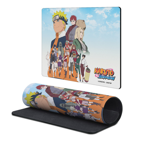 Naruto Shippuden Graphics Group Poster Gaming Office Desk PC Keyboard Mouse Mat Pad 9.84 x 11.81 x 0.12 inches (250 x 300 mm) - S