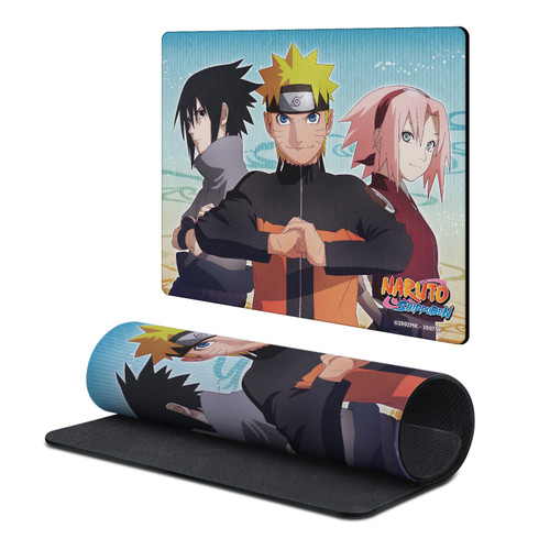 Naruto Shippuden Graphics Team 7 Banner Gaming Office Desk PC Keyboard Mouse Mat Pad 9.84 x 11.81 x 0.12 inches (250 x 300 mm) - S