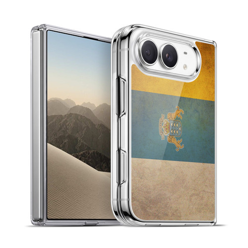 Head Case Designs Vintage Flags Set 3 Canary Islands Canarian Soft Gel Case for Apple iPhone Duo