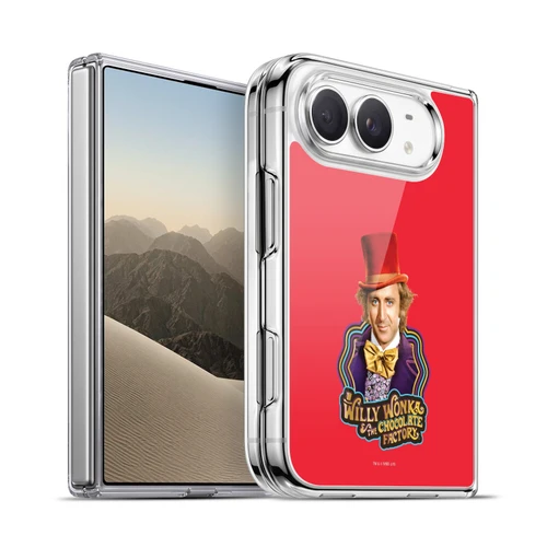 Willy Wonka and the Chocolate Factory Graphics Gene Wilder Soft Gel Case for Apple iPhone Duo