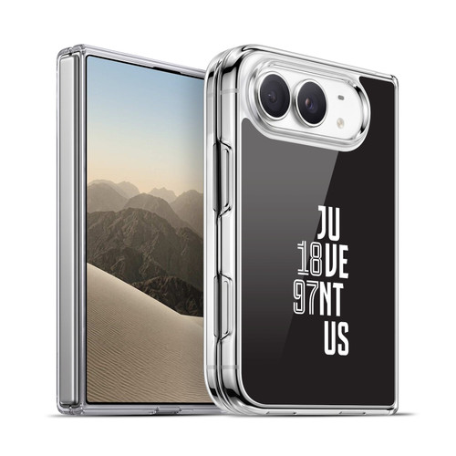 Juventus Football Club Art 1987 Logo Typography Soft Gel Case for Apple iPhone Duo