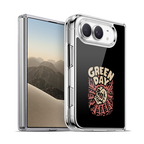 Green Day Graphics Skull Spider Soft Gel Case for Apple iPhone Duo