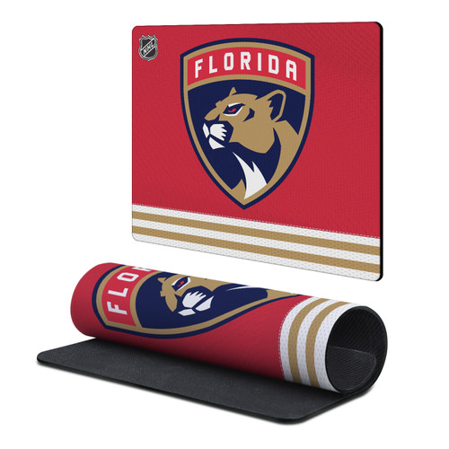 NHL Florida Panthers Team Uniform Gaming Office Desk PC Keyboard Mouse Mat Pad 9.84 x 11.81 x 0.12 inches (250 x 300 mm) - S