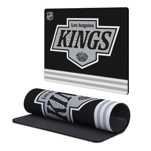 NHL Los Angeles Kings Team Uniform Gaming Office Desk PC Keyboard Mouse Mat Pad 9.84 x 11.81 x 0.12 inches (250 x 300 mm) - S