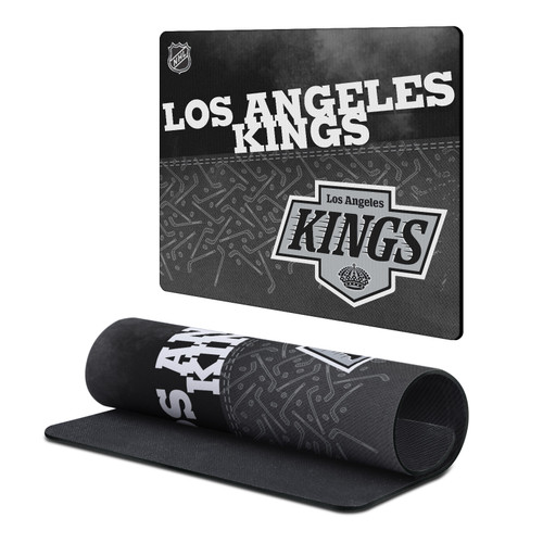 NHL Los Angeles Kings Team Word & Mark Gaming Office Desk PC Keyboard Mouse Mat Pad 9.84 x 11.81 x 0.12 inches (250 x 300 mm) - S
