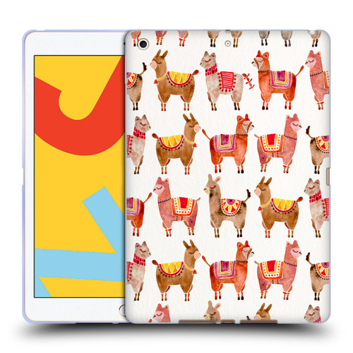 Cat Coquillette Animals Alpacas Soft Gel Case for Apple iPad 10.2 2019/2020/2021