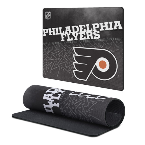 NHL Philadelphia Flyers Team Word & Mark Gaming Office Desk PC Keyboard Mouse Mat Pad 9.84 x 11.81 x 0.12 inches (250 x 300 mm) - S