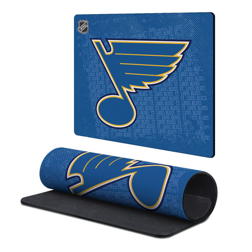 NHL St Louis Blues Team Logo Gaming Office Desk PC Keyboard Mouse Mat Pad 9.84 x 11.81 x 0.12 inches (250 x 300 mm) - S