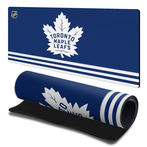 NHL Toronto Maple Leafs Team Uniform Gaming Office Desk PC Keyboard Mouse Mat Pad 23.62 x 11.81 x 0.12 inches (600 x 300 mm) - L