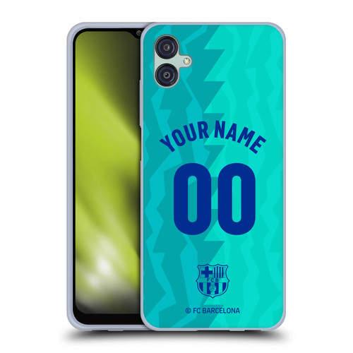 Custom Customised Personalised FC Barcelona 2026/27 Crest Kit Third Soft Gel Case for Samsung Galaxy M04 5G / A04e