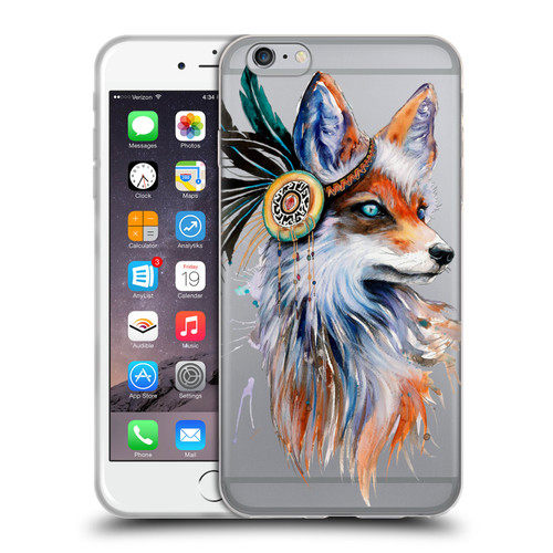 Pixie Cold Animals Fox Soft Gel Case for Apple iPhone 6 Plus / iPhone 6s Plus