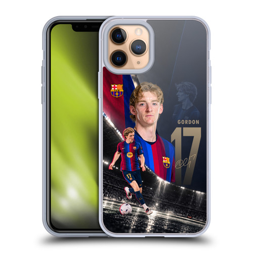 FC Barcelona 2026/27 First Team Anthony Gordon Soft Gel Case for Apple iPhone 11 Pro & MagSafe